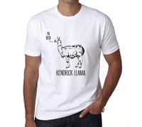 Homme Tee-Shirt Lama Kendrick - Kendrick Llama - T-Shirt Graphique Éco-Responsable Vintage Cadeau Nouveauté