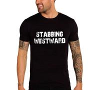Homme Tee-Shirt Le Coup De Couteau Vers L'ouest - Stabbing Westward - T-Shirt Graphique Éco-Responsable Vintage Cadeau Nouveauté