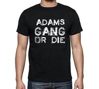 Homme Tee-Shirt Le Gang De La Famille Adams - Adams Family Gang - T-Shirt Graphique Éco-Responsable Vintage Cadeau Nouveauté Noir Profond XL