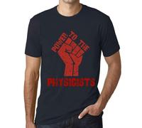 Homme Tee-Shirt Le Pouvoir Aux Physiciens - Power To The Physicists - T-Shirt Graphique Éco-Responsable Vintage Cadeau Nouveauté