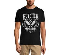 Homme Tee-Shirt Le Vrai Boucher - Chasseur De Viande 2016 - The Real Butcher - Meat Hunter 2016 - 8 Ans T-Shirt Graphique Idée Cadeau 8e Anniversaire Vintage Année 2016 Nouveauté