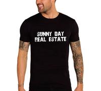 Homme Tee-Shirt L'immobilier Ensoleillé - Sunny Day Real Estate - T-Shirt Graphique Éco-Responsable Vintage Cadeau Nouveauté