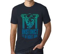 Homme Tee-Shirt L'instinct Est Le Bien Suprême - Instinct Is The Highest Good - T-Shirt Graphique Éco-Responsable Vintage Cadeau Nouveauté