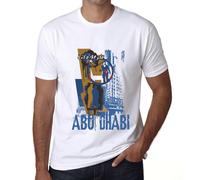 Homme Tee-Shirt Mode De Vie À Abu Dhabi - Abu Dhabi Lifestyle - T-Shirt Graphique Éco-Responsable Vintage Cadeau Nouveauté