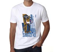 Homme Tee-Shirt Mode De Vie À Sarajevo - Sarajevo Lifestyle - T-Shirt Graphique Éco-Responsable Vintage Cadeau Nouveauté