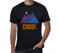 Homme Tee-Shirt Montagne Canada - Mountain Canada - T-Shirt Graphique Éco-Responsable Vintage Cadeau Nouveauté