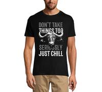 Homme Tee-Shirt Ne Prenez Pas Les Choses Trop Au Sérieux - American Buffalo - Don't Take Things Too Seriously - American Buffalo - T-Shirt Graphique Éco-Responsable Vintage Cadeau Nouveauté