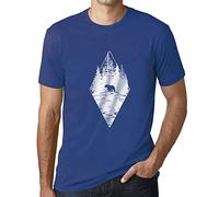 Homme Tee-Shirt Ours De La Forêt - Forest Bear - T-Shirt Graphique Éco-Responsable Vintage Cadeau Nouveauté Royal M