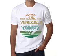 Homme Tee-Shirt - Outdoor Adventure, Wilderness, Mountain Explorer Venezuela - T-Shirt Graphique Éco-Responsable Vintage Cadeau Nouveauté
