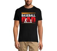 Homme Tee-Shirt Papa De Base-Ball - Papa Et Fils - Famille D'amour - Baseball Dad - Daddy And Son - Love Family - T-Shirt Graphique Éco-Responsable Vintage Cadeau Nouveauté