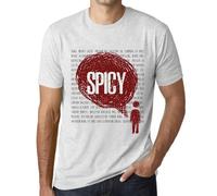 Homme Tee-Shirt Pensées Épicées - Thoughts Spicy - T-Shirt Graphique Éco-Responsable Vintage Cadeau Nouveauté