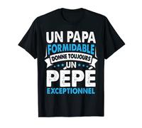 Homme Tee Shirt Pépé Exceptionnel Fete des Grands Peres idée Pépé T-Shirt