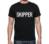 Homme Tee-Shirt Profession Du Skipper - Skipper Occupation - T-Shirt Graphique Éco-Responsable Vintage Cadeau Nouveauté