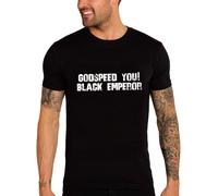 Homme Tee-Shirt Que Dieu Vous Garde ! Empereur Noir - Godspeed You! Black Emperor - T-Shirt Graphique Éco-Responsable Vintage Cadeau Nouveauté Noir Profond 3XL