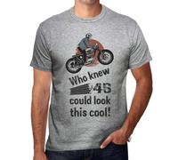Homme Tee-Shirt Qui Aurait Cru Que 45 Pouvait Être Aussi Cool - Who Knew 45 Could Look This Cool - 45 Ans T-Shirt Graphique Idée Cadeau 45e Anniversaire Vintage Année 1979 Nouveauté