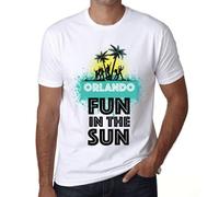 Homme Tee-Shirt S'amuser Au Soleil À Orlando - Fun In The Sun In Orlando - T-Shirt Graphique Éco-Responsable Vintage Cadeau Nouveauté
