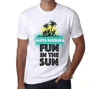 Homme Tee-Shirt S'amuser Au Soleil À Santa Barbara - Fun In The Sun In Santa Barbara - T-Shirt Graphique Éco-Responsable Vintage Cadeau Nouveauté