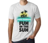 Homme Tee-Shirt S'amuser Au Soleil À Santa Barbara - Fun In The Sun In Santa Barbara - T-Shirt Graphique Éco-Responsable Vintage Cadeau Nouveauté