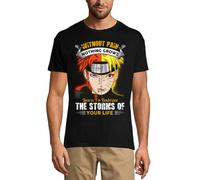 Homme Tee-Shirt Sans Douleur Rien Ne Pousse - Without Pain Nothing Grows - T-Shirt Graphique Éco-Responsable Vintage Cadeau Nouveauté