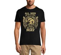 Homme Tee-Shirt Seuls Les Meilleurs Sont Nés En Mai - Only The Best Are Born In May - T-Shirt Graphique Éco-Responsable Vintage Cadeau Nouveauté