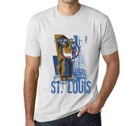 Homme Tee-Shirt Style De Vie À St Louis - St Louis Lifestyle - T-Shirt Graphique Éco-Responsable Vintage Cadeau Nouveauté