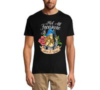 Homme Tee-Shirt Tous Les Trésors Ne Sont Pas En Argent Et En Or - Fille De Pirate - Not All Treasure Is Silver And Gold - Pirate Girl - T-Shirt Graphique Éco-Responsable Vintage Cadeau Nouveauté