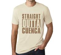 Homme Tee-Shirt Tout Droit Sorti De Cuenca - Straight Outta Cuenca - T-Shirt Graphique Éco-Responsable Vintage Cadeau Nouveauté