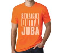 Homme Tee-Shirt Tout Droit Sorti De Juba - Straight Outta Juba - T-Shirt Graphique Éco-Responsable Vintage Cadeau Nouveauté