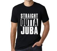 Homme Tee-Shirt Tout Droit Sorti De Juba - Straight Outta Juba - T-Shirt Graphique Éco-Responsable Vintage Cadeau Nouveauté