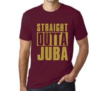 Homme Tee-Shirt Tout Droit Sorti De Juba - Straight Outta Juba - T-Shirt Graphique Éco-Responsable Vintage Cadeau Nouveauté