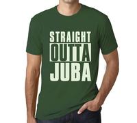 Homme Tee-Shirt Tout Droit Sorti De Juba - Straight Outta Juba - T-Shirt Graphique Éco-Responsable Vintage Cadeau Nouveauté