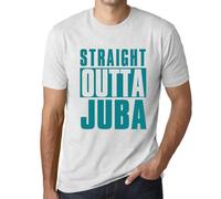 Homme Tee-Shirt Tout Droit Sorti De Juba - Straight Outta Juba - T-Shirt Graphique Éco-Responsable Vintage Cadeau Nouveauté