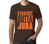 Homme Tee-Shirt Tout Droit Sorti De Juba - Straight Outta Juba - T-Shirt Graphique Éco-Responsable Vintage Cadeau Nouveauté