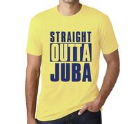 Homme Tee-Shirt Tout Droit Sorti De Juba - Straight Outta Juba - T-Shirt Graphique Éco-Responsable Vintage Cadeau Nouveauté