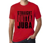 Homme Tee-Shirt Tout Droit Sorti De Juba - Straight Outta Juba - T-Shirt Graphique Éco-Responsable Vintage Cadeau Nouveauté