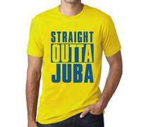 Homme Tee-Shirt Tout Droit Sorti De Juba - Straight Outta Juba - T-Shirt Graphique Éco-Responsable Vintage Cadeau Nouveauté