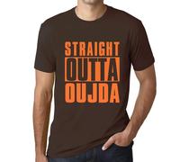 Homme Tee-Shirt Tout Droit Sorti De Oujda - Straight Outta Oujda - T-Shirt Graphique Éco-Responsable Vintage Cadeau Nouveauté