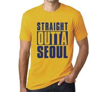 Homme Tee-Shirt Tout Droit Sorti De Séoul - Straight Outta Seoul - T-Shirt Graphique Éco-Responsable Vintage Cadeau Nouveauté