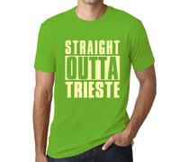 Homme Tee-Shirt Tout Droit Sorti De Trieste - Straight Outta Trieste - T-Shirt Graphique Éco-Responsable Vintage Cadeau Nouveauté