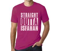 Homme Tee-Shirt Tout Droit Sorti D'ispahan - Straight Outta Isfahan - T-Shirt Graphique Éco-Responsable Vintage Cadeau Nouveauté