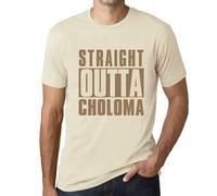 Homme Tee-Shirt Tout Droit Sorti Du Choléra - Straight Outta Choloma - T-Shirt Graphique Éco-Responsable Vintage Cadeau Nouveauté