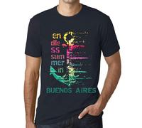 Homme Tee-Shirt Un Été Sans Fin À Buenos Aires - Endless Summer In Buenos Aires - T-Shirt Graphique Éco-Responsable Vintage Cadeau Nouveauté