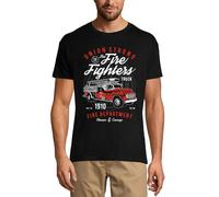 Homme Tee-Shirt Un Service De Pompiers Fort De L'union - Honneur Et Courage - Union Strong Fire Fighter Department - Honour And Courage - T-Shirt Graphique Éco-Responsable Vintage Cadeau Nouveauté
