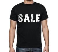 Homme Tee-Shirt Vente - Sale - T-Shirt Vintage Noir Profond L