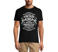 Homme Tee-Shirt - Vintage 1968 Aged Perfectly - The Man Myth Legend - 56 Ans T-Shirt Graphique Idée Cadeau 56e Anniversaire Vintage Année 1968 Nouveauté
