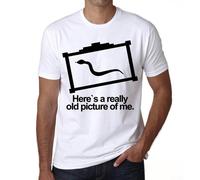 Homme Tee-Shirt Voici Une Très Vieille Photo De Moi - Here's A Really Old Picture Of Me - T-Shirt Graphique Éco-Responsable Vintage Cadeau Nouveauté