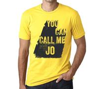 Homme Tee-Shirt Vous Pouvez M'appeler Jo - You Can Call Me Jo - T-Shirt Graphique Éco-Responsable Vintage Cadeau Nouveauté