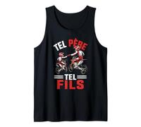 Homme Tel Père Tel Fils Motocross Papa Motard Idée Cadeau Débardeur