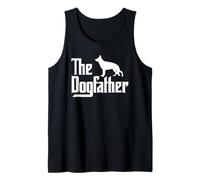 Homme The DogFather, Berger Allemand Dog Dad, Best Dog Daddy Ever Débardeur