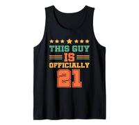 Homme This Guy is Officially 21 Years Old Man Boy, 21e Anniversaire Débardeur